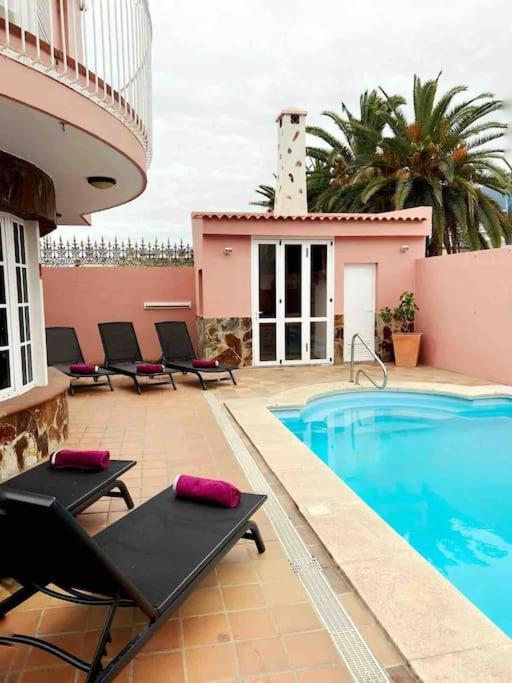 Lujosa Villa Con Piscina Privada Puerto de la Cruz Kültér fotó